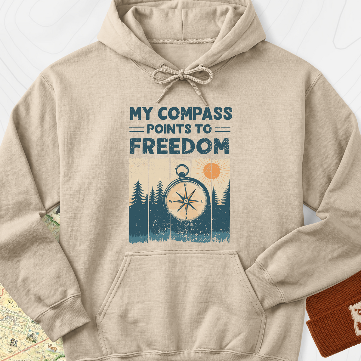 Freedom Hoodie - Sand
