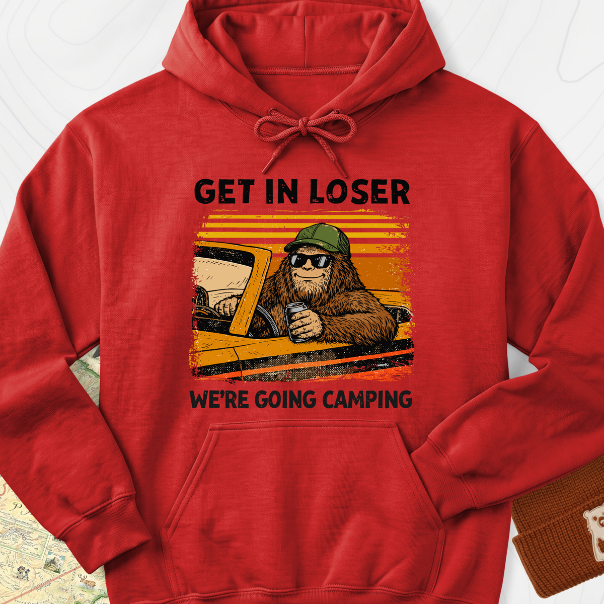 Get in Loser Hoodie - Red