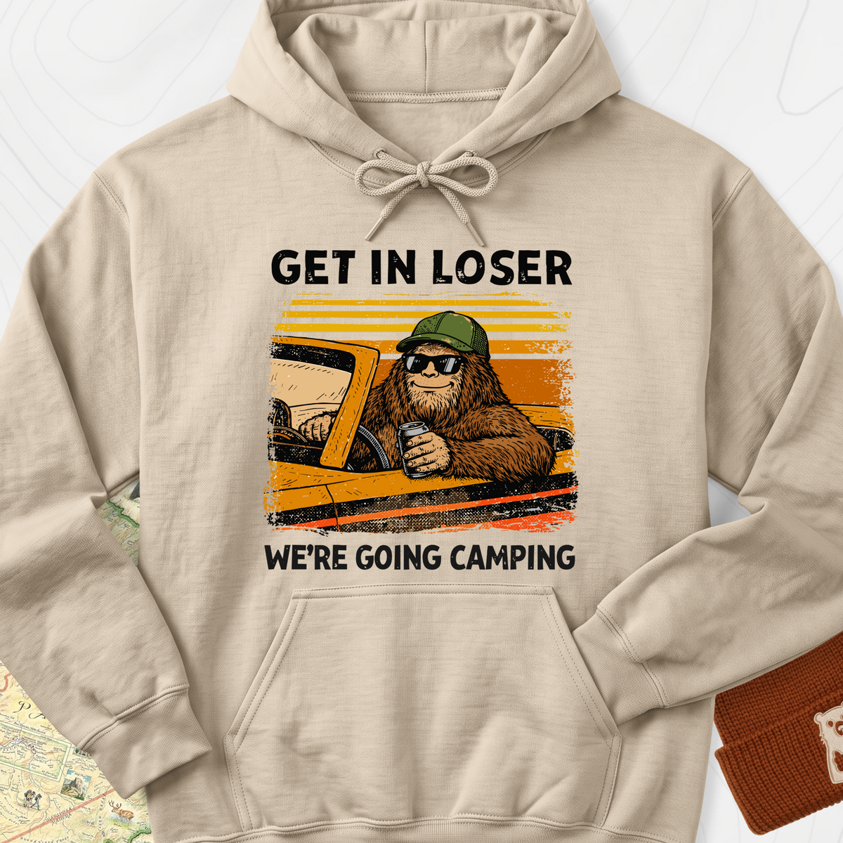 Get in Loser Hoodie - Sand
