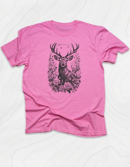 Flower Deer T-Shirt