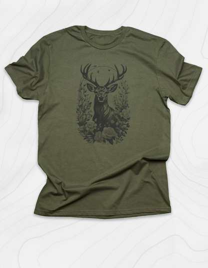 Flower Deer T-Shirt