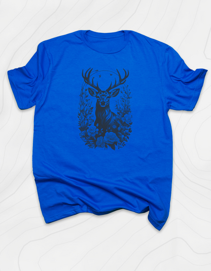 Flower Deer T-Shirt