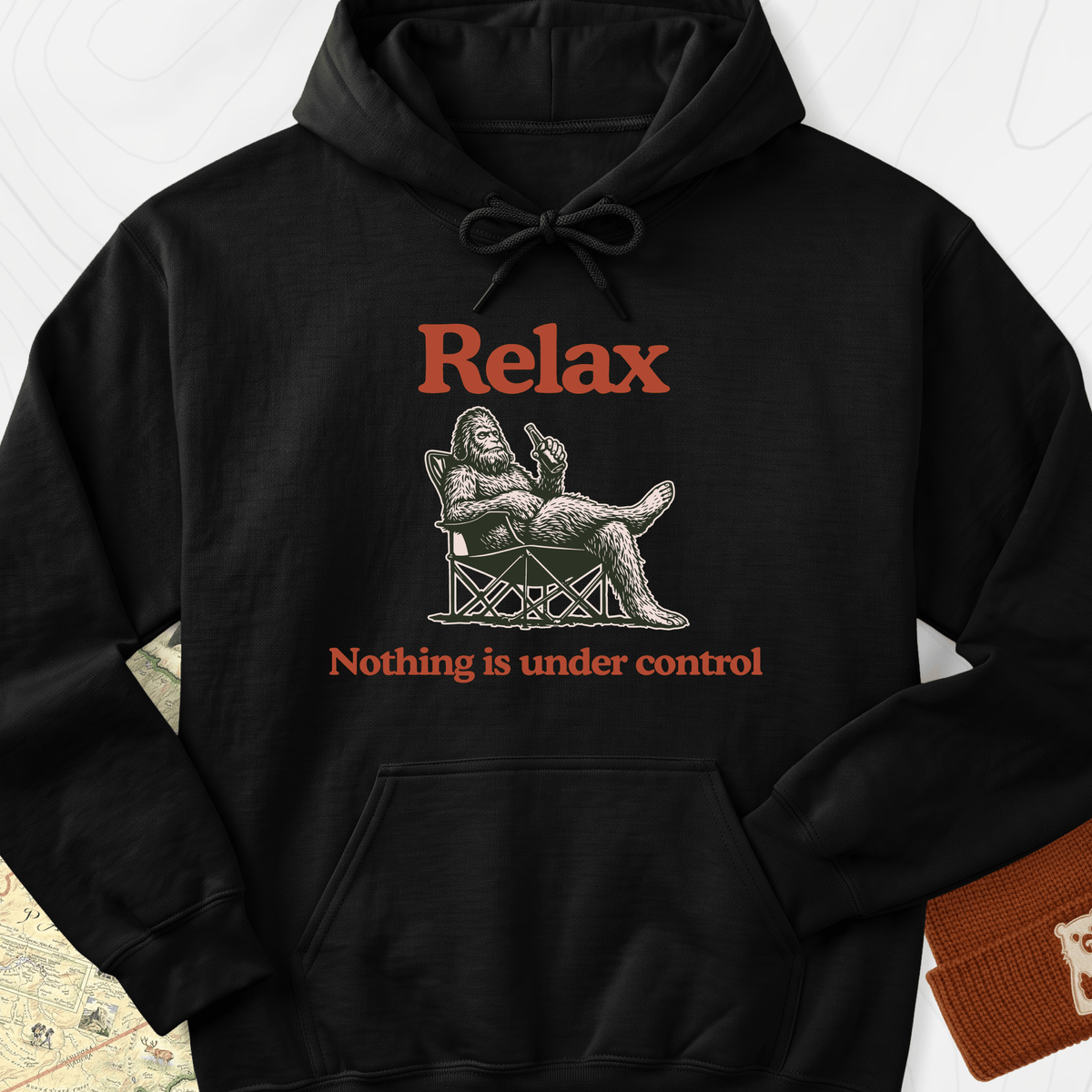 Relax... Hoodie - Black