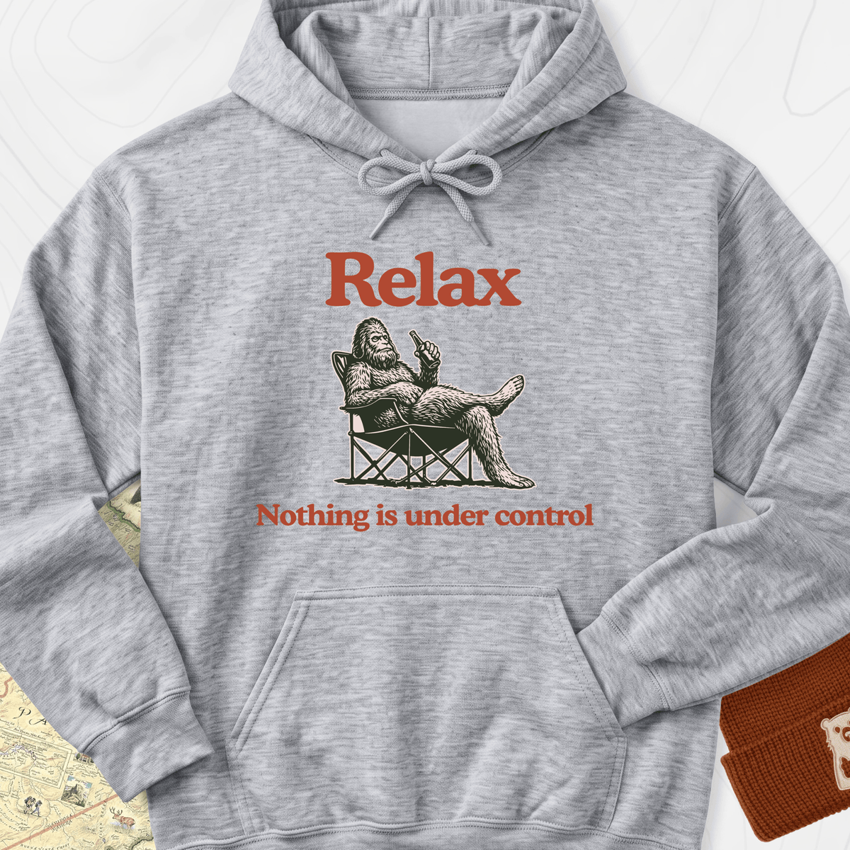 Relax... Hoodie - Sport Grey