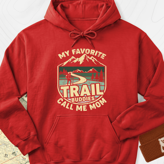 Trail Buddies Hoodie - Red