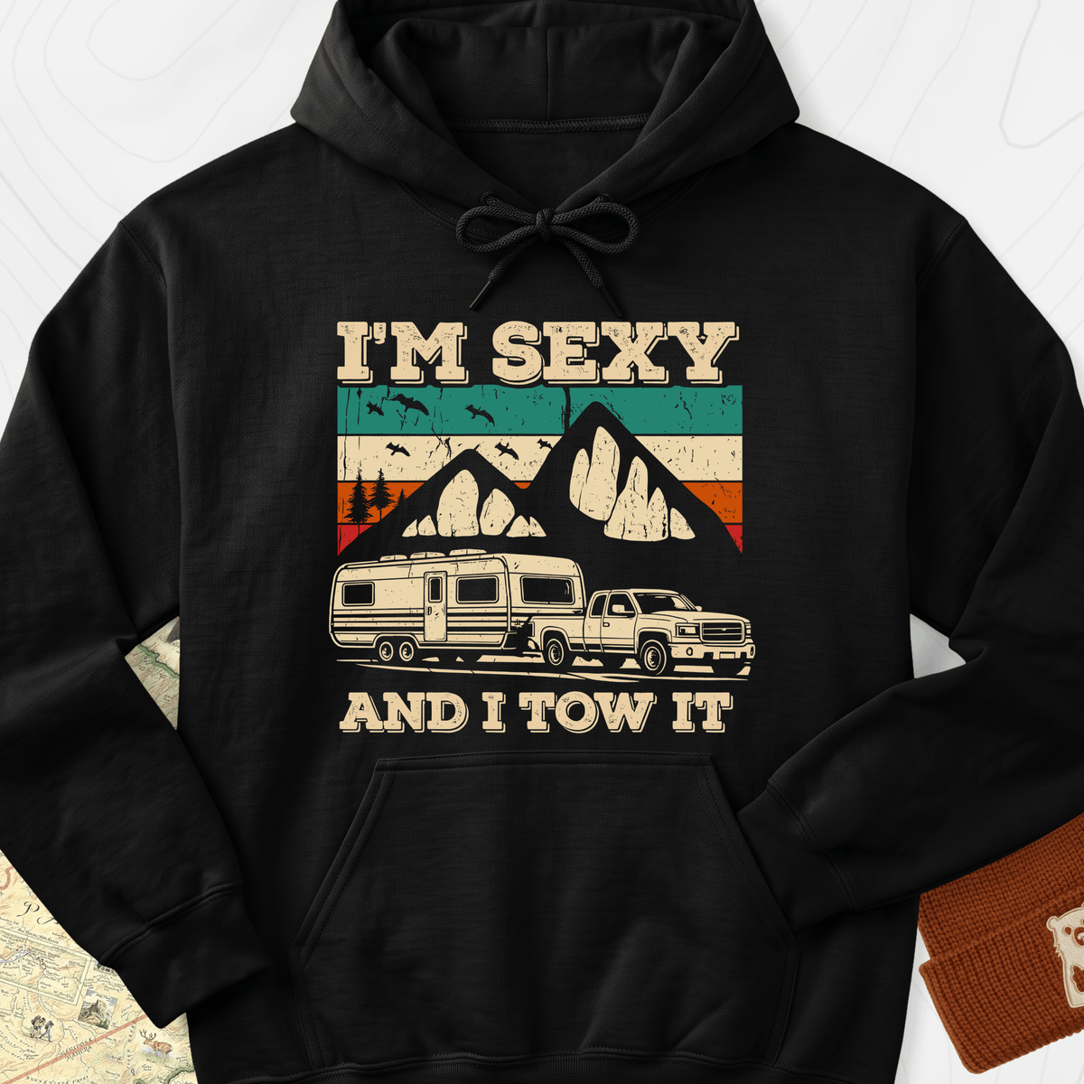 Tow It Hoodie - Black