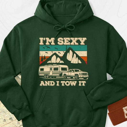 Tow It Hoodie - Forest Green