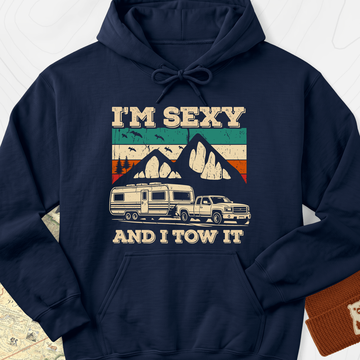 Tow It Hoodie - Navy