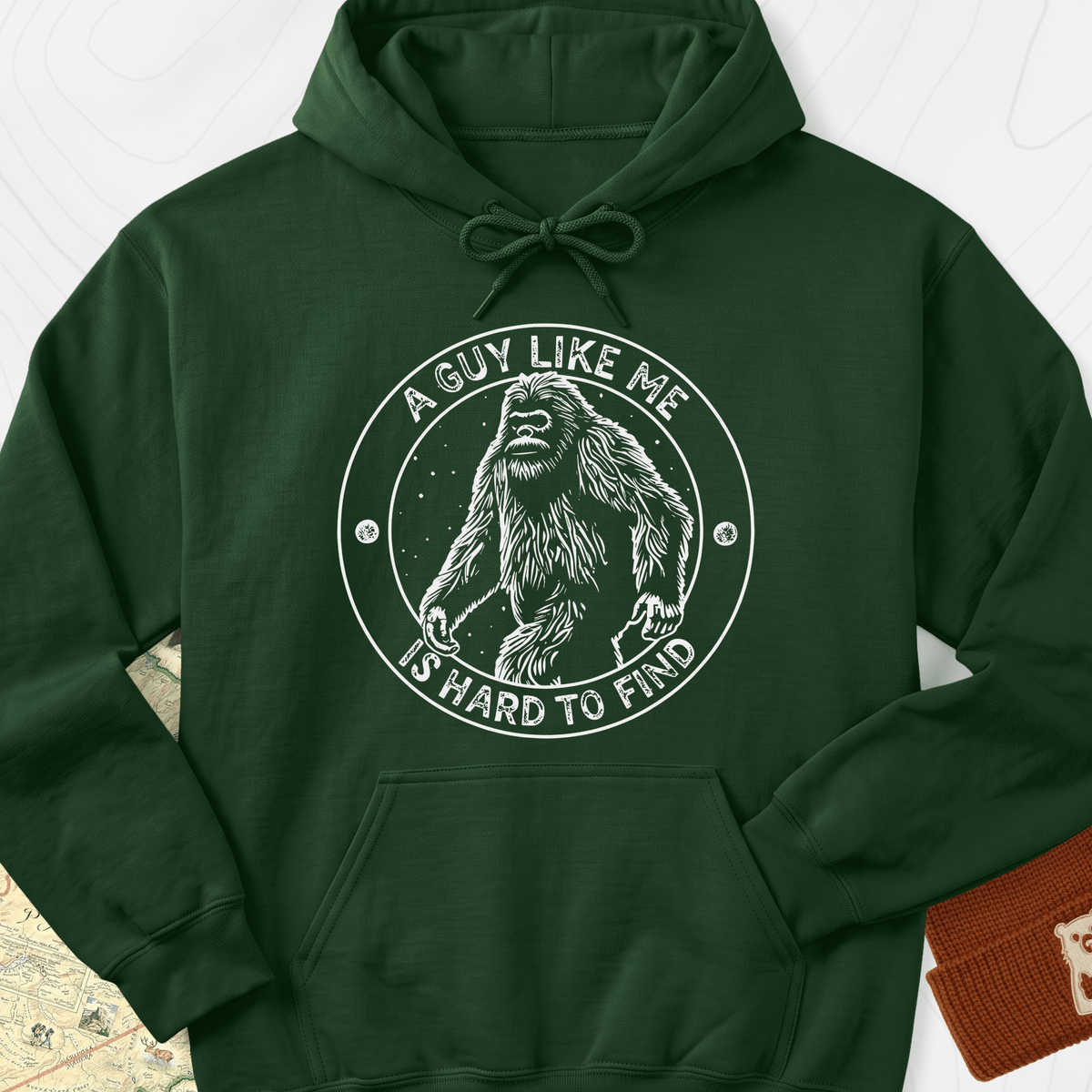 Hard to Find Hoodie - Forest Green