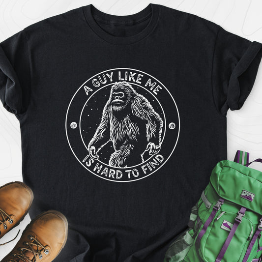 Hard to Find Black front print lightweight T-shirt