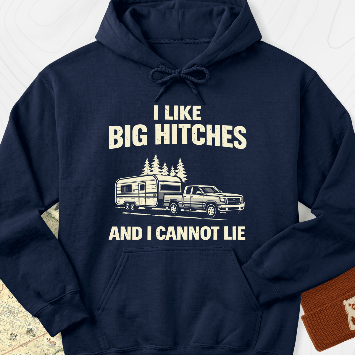 Big Hitches Hoodie - Navy