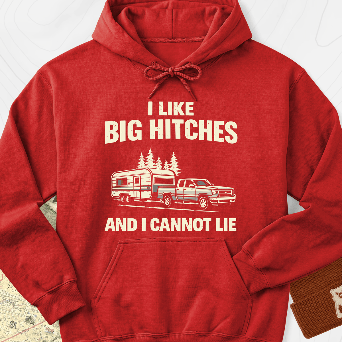 Big Hitches Hoodie - Red
