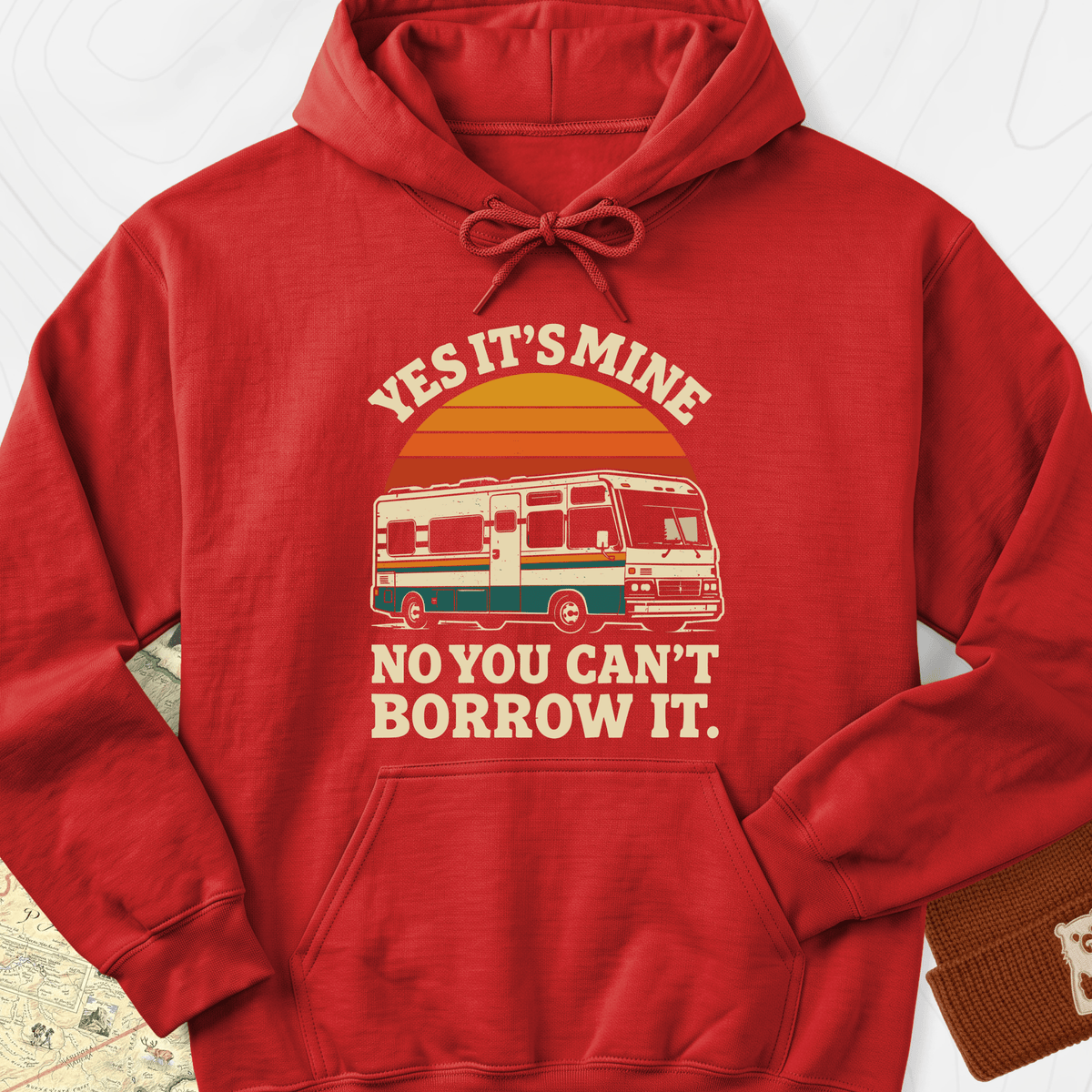 Can’t Borrow It Hoodie - Red