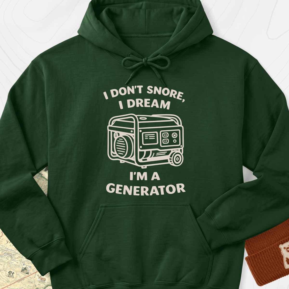 Generator Dreams Hoodie - Forest Green