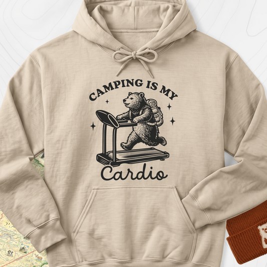 Camping Cardio Hoodie - Sand
