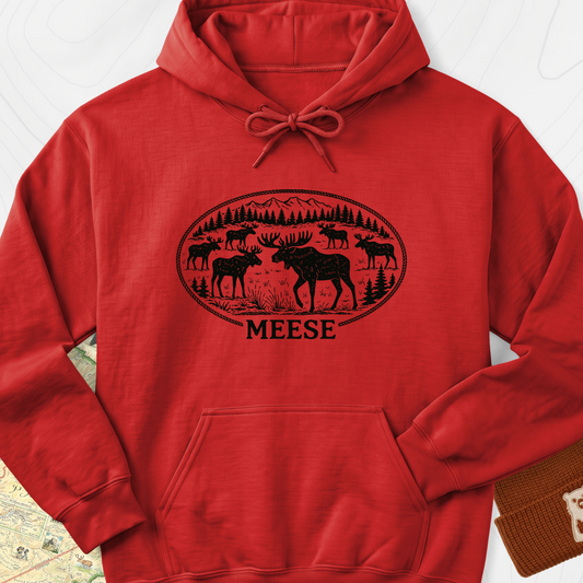 Meese Hoodie - Red