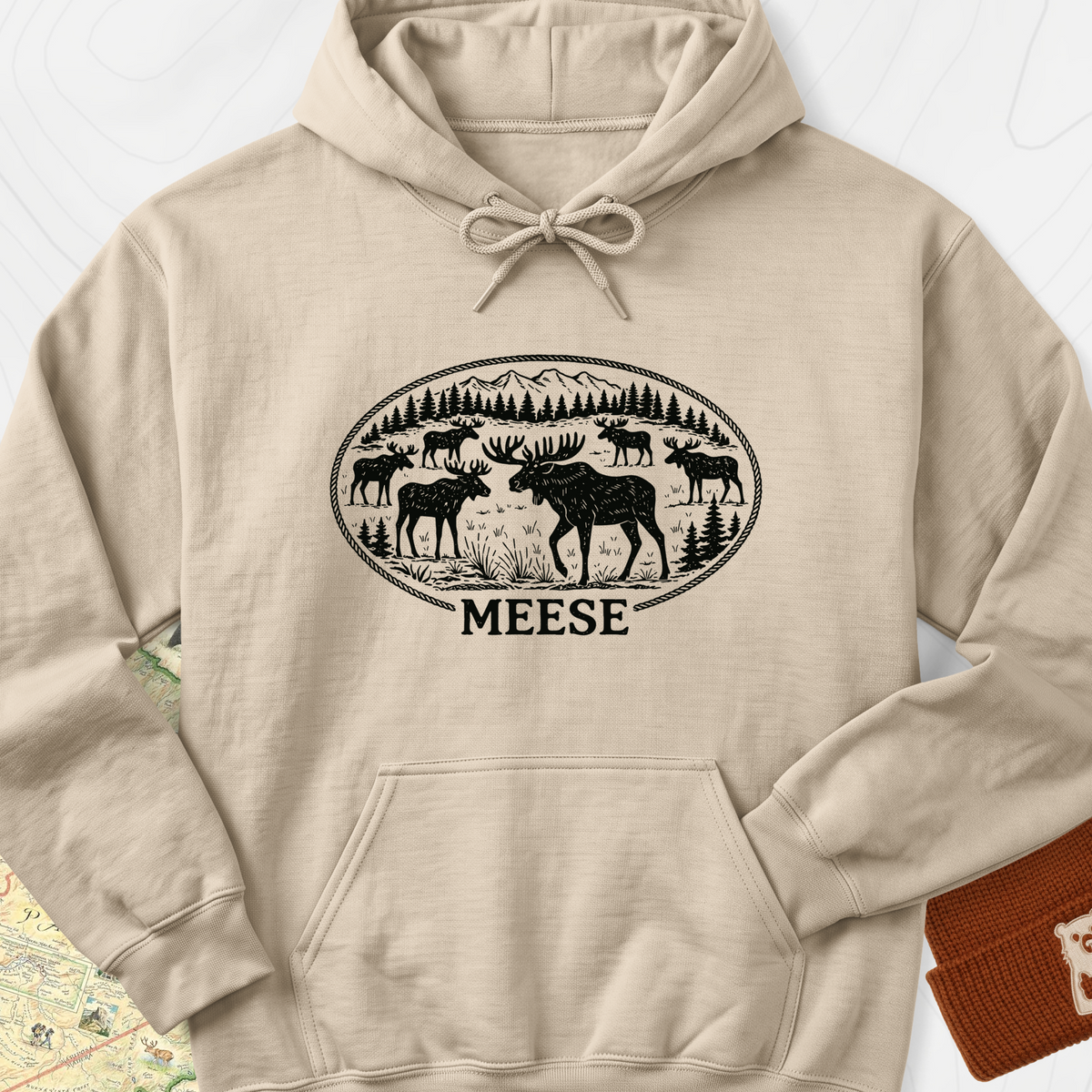 Meese Hoodie - Sand