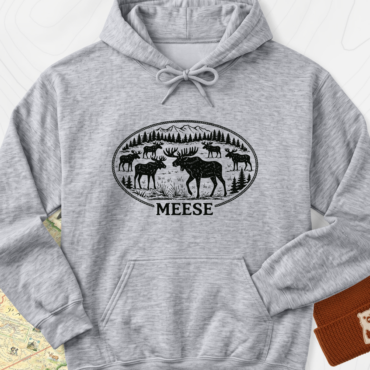 Meese Hoodie - Sport Grey