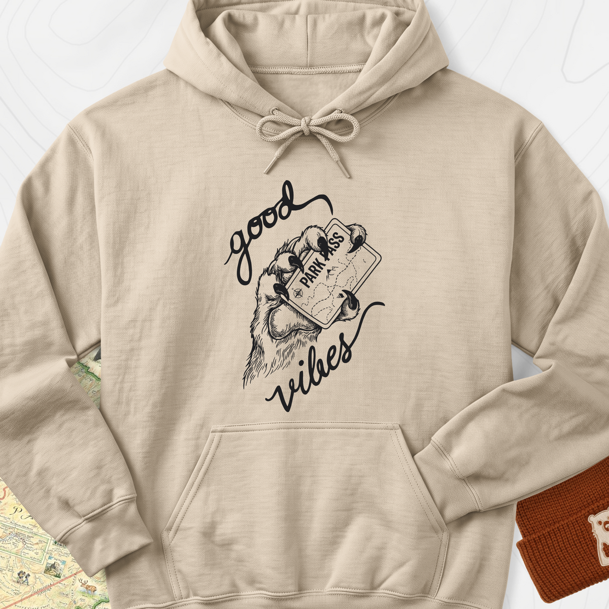 Park Pass Hoodie - Sand