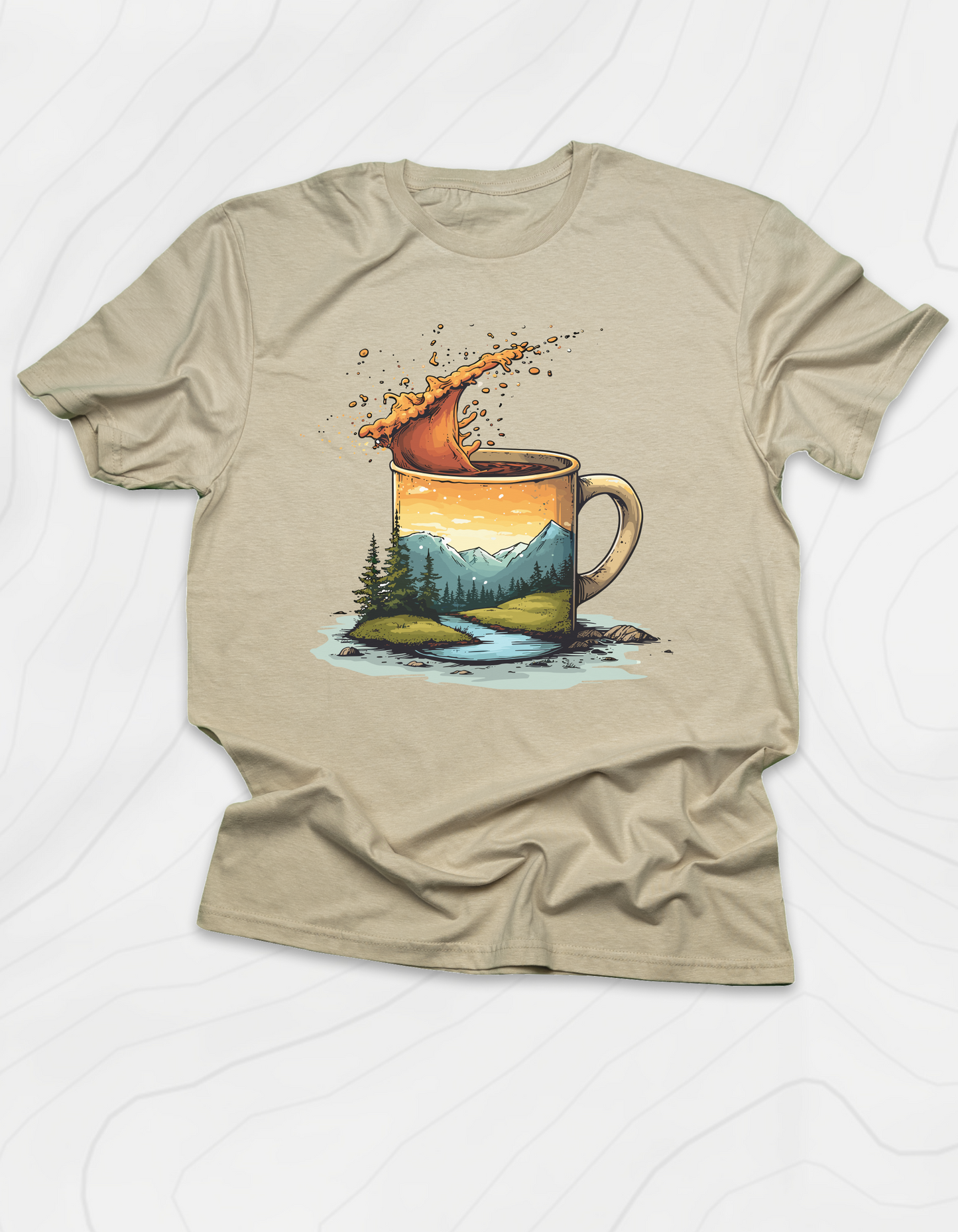 Coffee Mountains T-Shirt