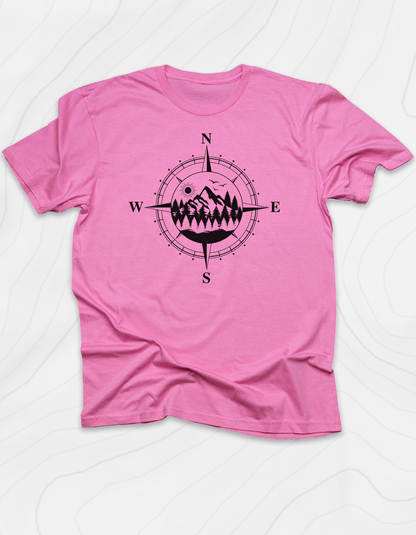 Compass in the Mountains T-Shirt