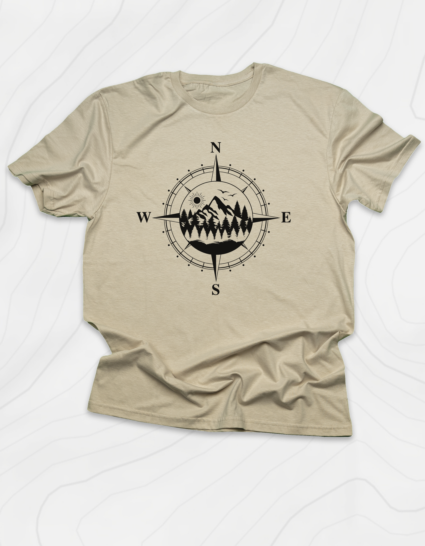 Compass in the Mountains T-Shirt