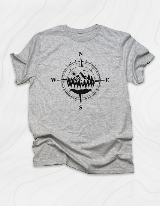 Compass in the Mountains T-Shirt