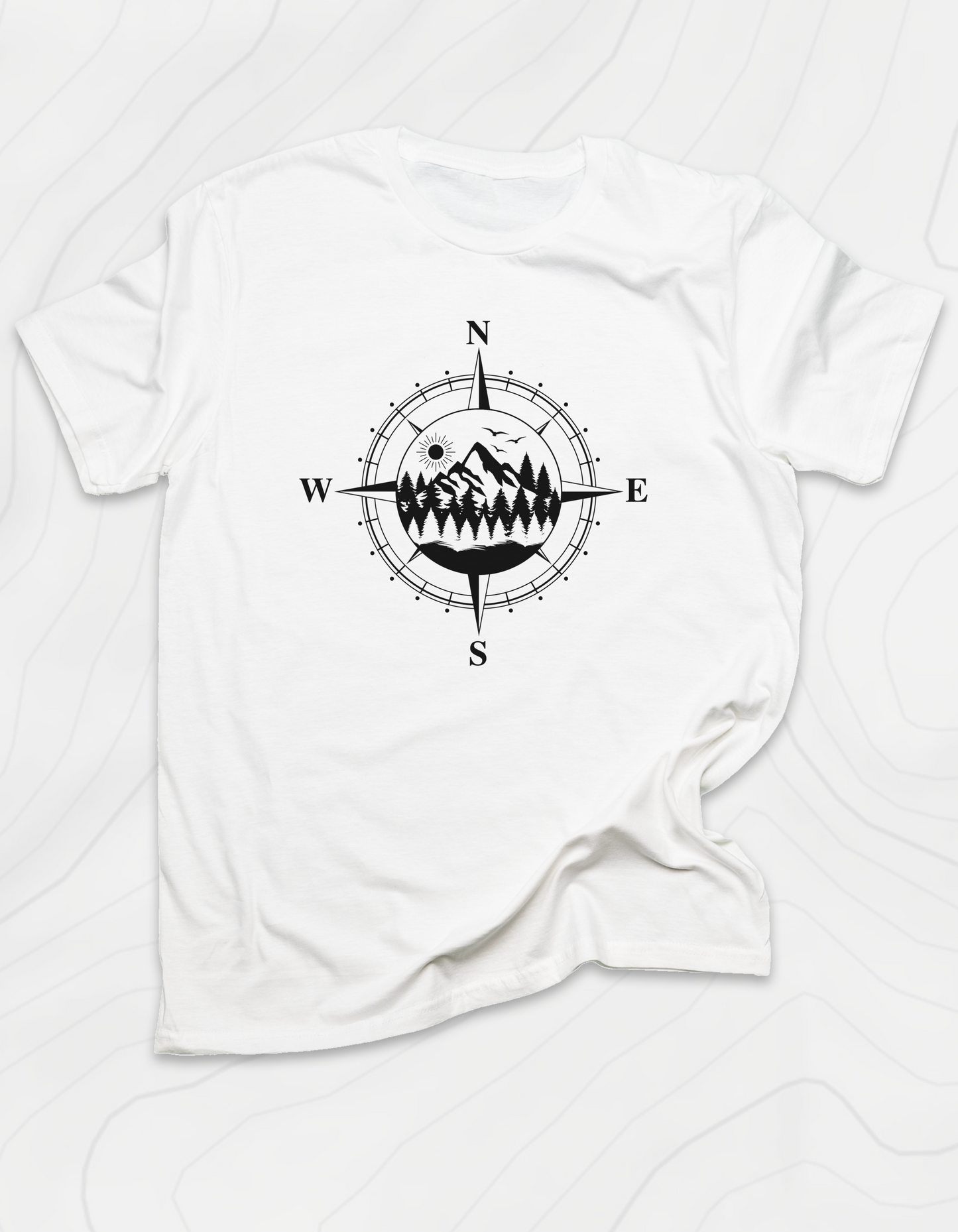 Compass in the Mountains T-Shirt