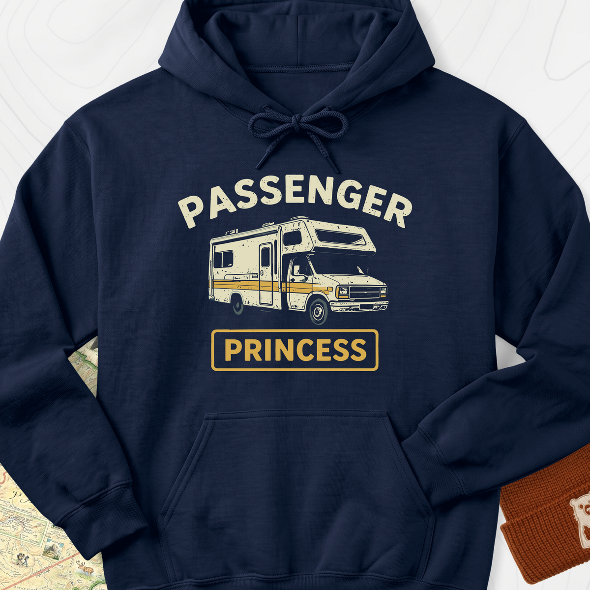 RV Passenger Princess Hoodie - Navy
