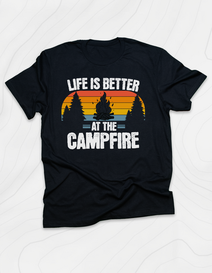 Life by the Campfire T-Shirt