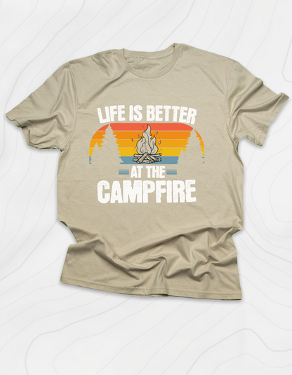 Life by the Campfire T-Shirt