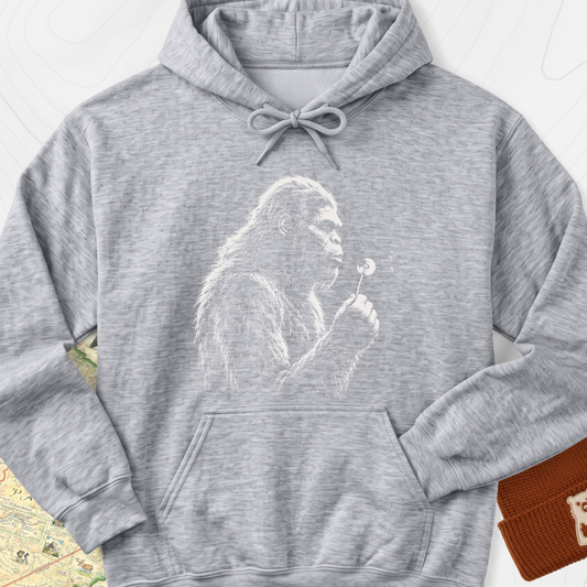 Bigfoot Wish Hoodie - Sport Grey
