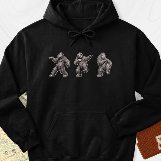 Bigfoot Dance Hoodie - Black