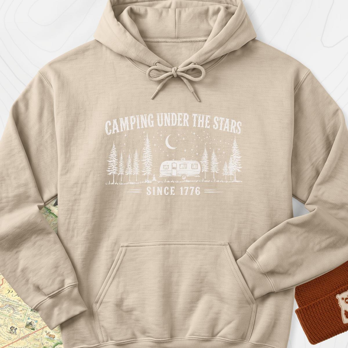 Under the Stars Hoodie - Sand