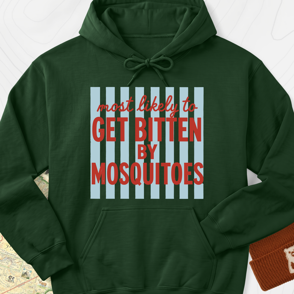 Mosquito Award Hoodie - Forest Green