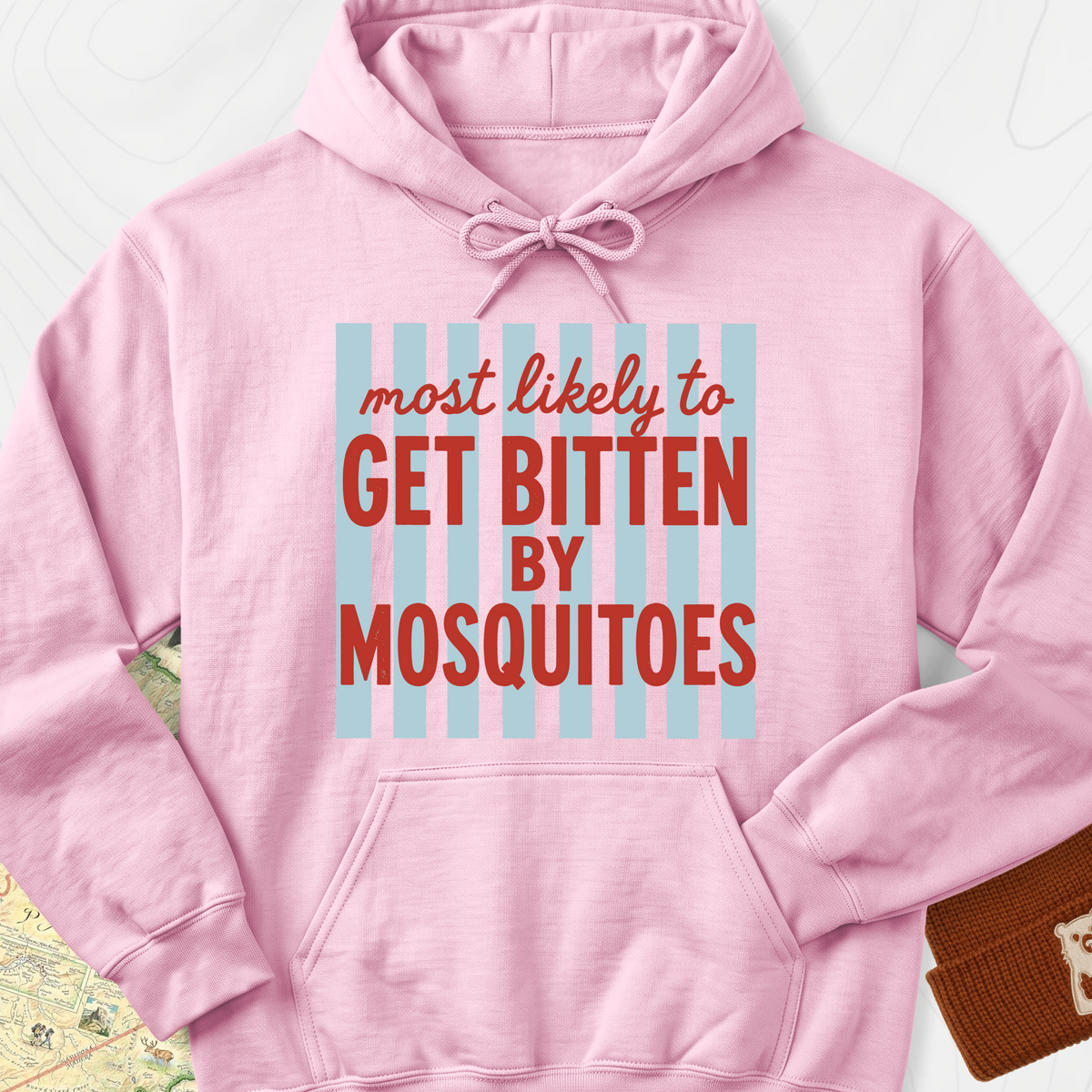 Mosquito Award Hoodie - Light Pink