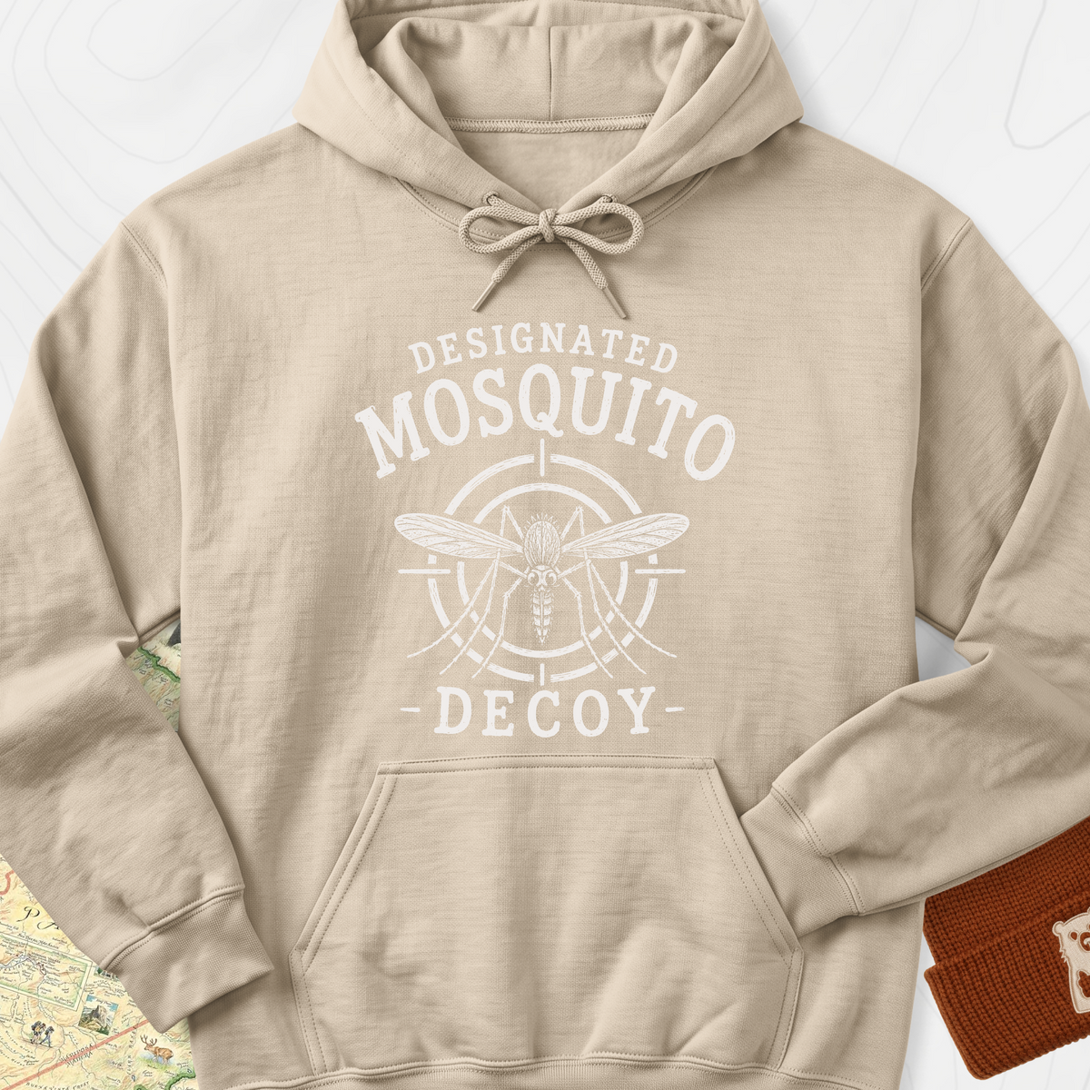 Designated Mosquito Decoy Hoodie - Sand