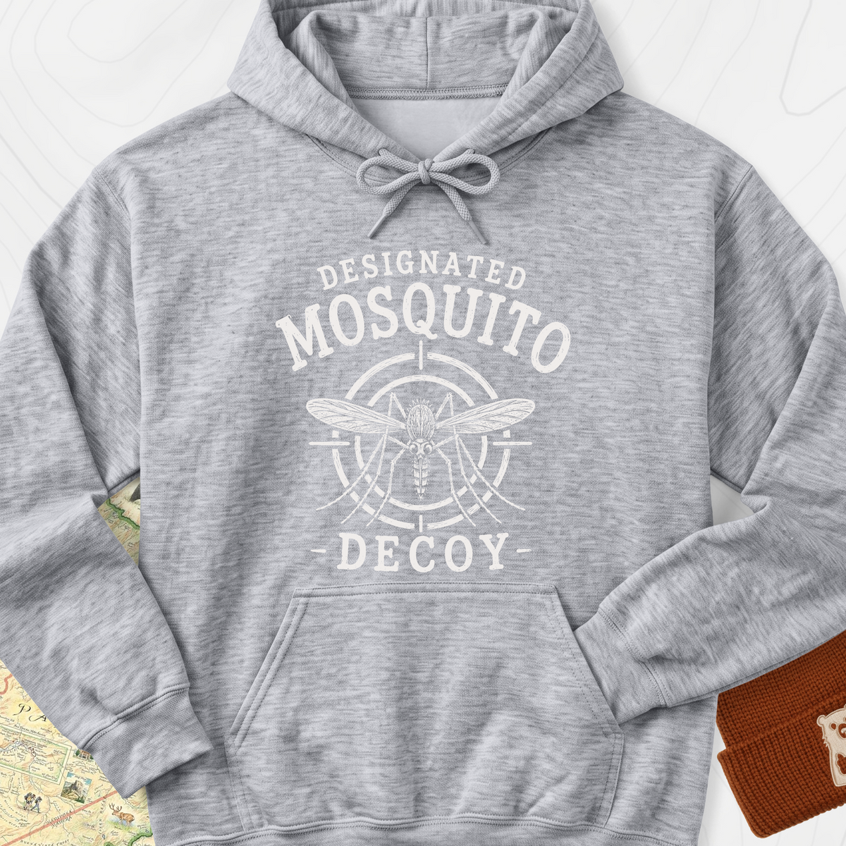 Designated Mosquito Decoy Hoodie - Sport Grey