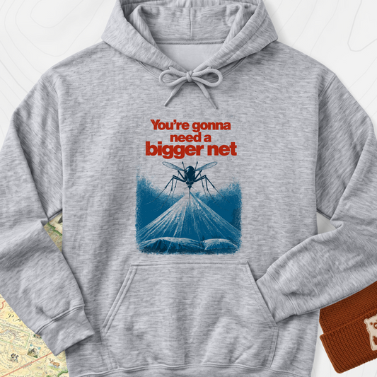 Need a Bigger Net Hoodie - Sport Grey