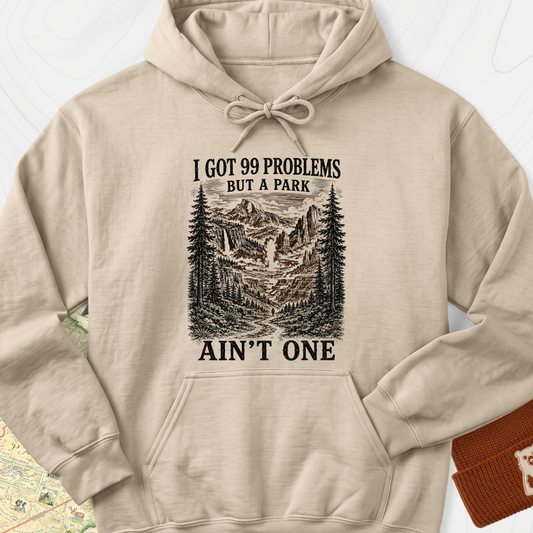 99 Problems Hoodie - Sand