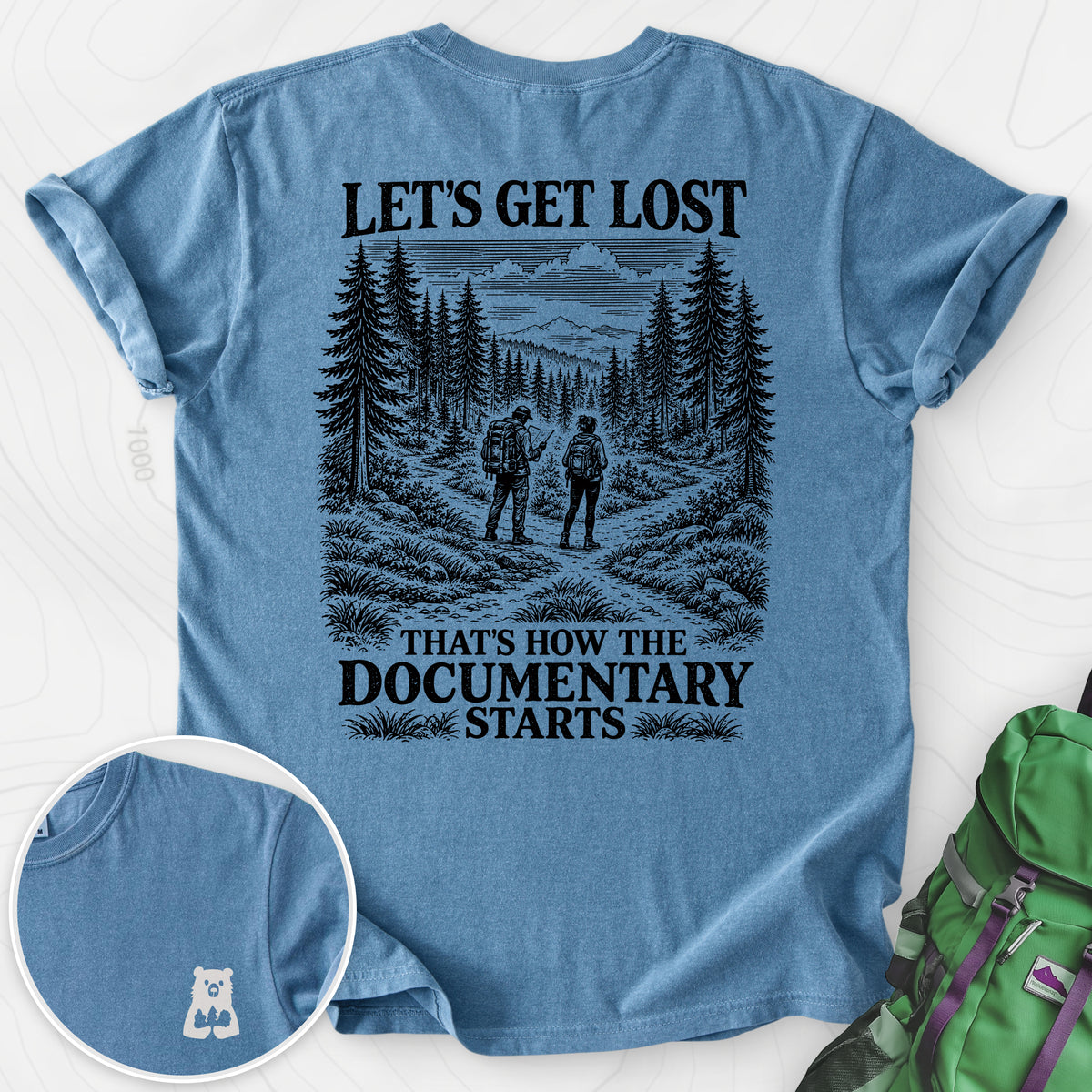 That's How the Documentary Starts Back Print — Blue Jean — Back print [studio:1mFy94S7KZXFJuHJssSai3__5RnypR02o]