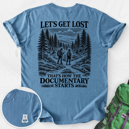 That's How the Documentary Starts Back Print — Blue Jean — Back print [studio:1mFy94S7KZXFJuHJssSai3__5RnypR02o]