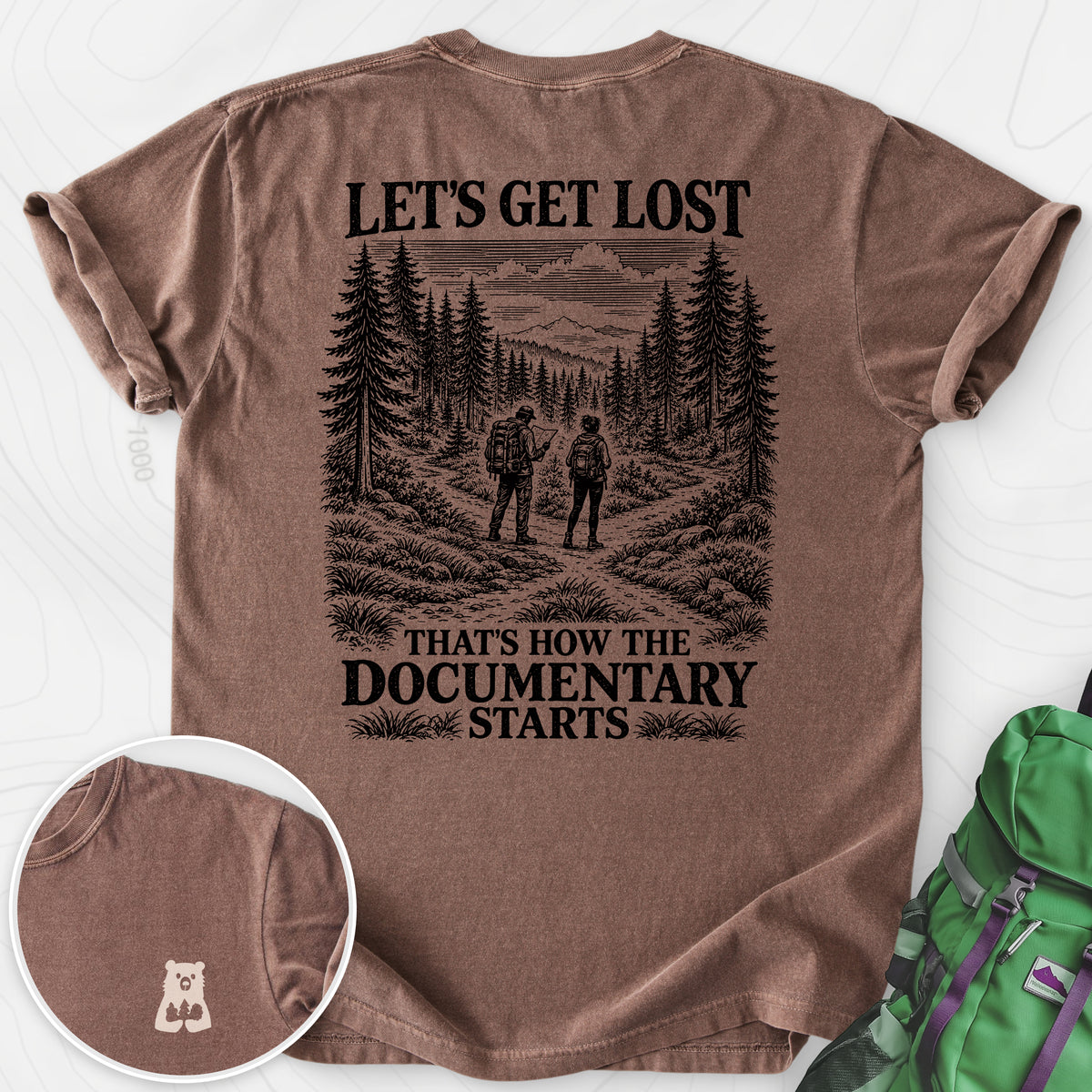 That's How the Documentary Starts Back Print — Espresso — Back print [studio:1mXGMGG2C_7ucRG3ux4DNfhrBSAYqDxf1]