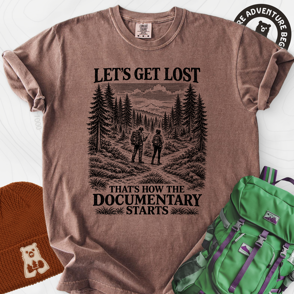 That's How the Documentary Starts T-Shirt — Espresso — Front print [studio:1AFkYT3EQq5qFz2S8DSusXlGXN8_igNOQ]