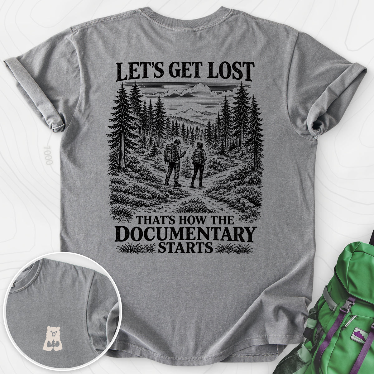 That's How the Documentary Starts Back Print — Grey — Back print [studio:1zRTaCq4EmouGS8nLGAR5YY6lgM7DLDm6]