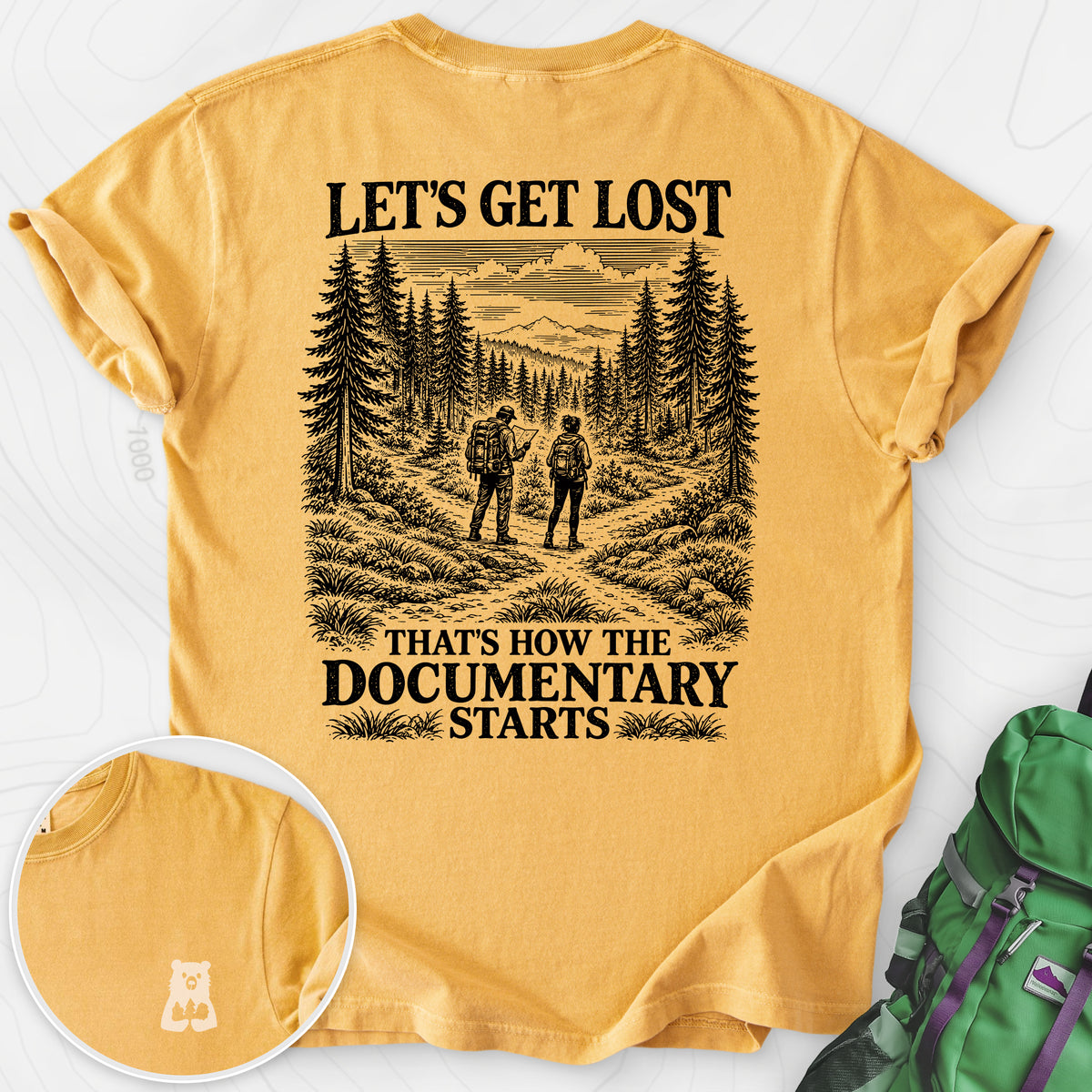 That's How the Documentary Starts Back Print — Mustard — Back print [studio:1_Ncn5mDFY5hLFImN-oH2Ueutf7EvAogx]