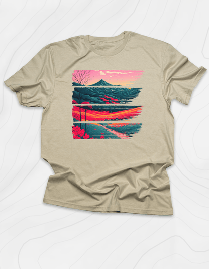 Red Rolling Hills T-Shirt