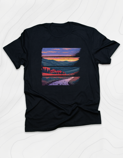 Retro Landscape T-Shirt