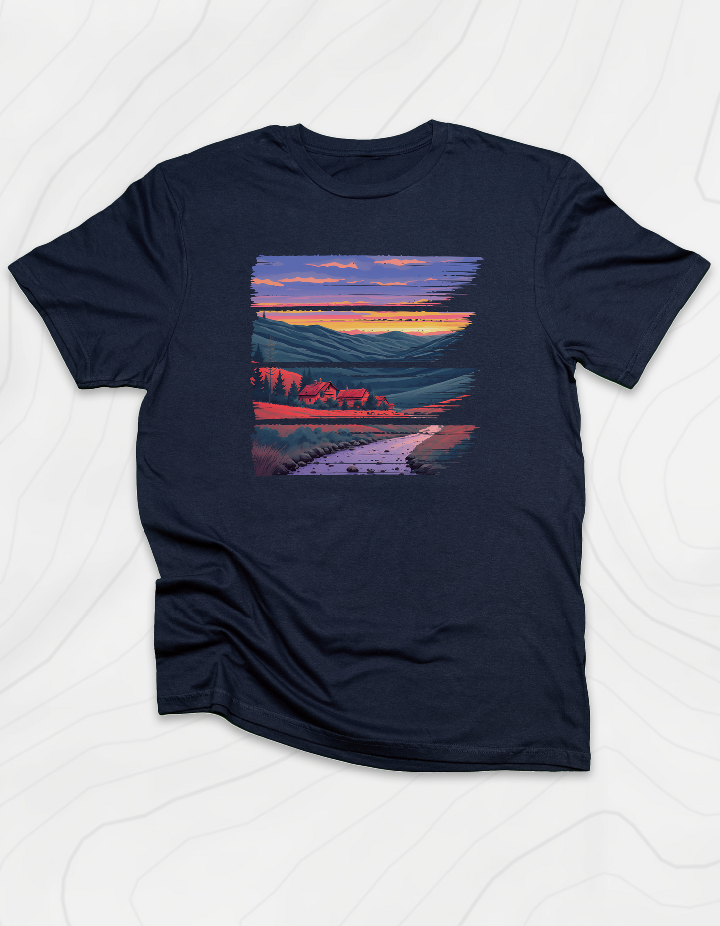 Retro Landscape T-Shirt