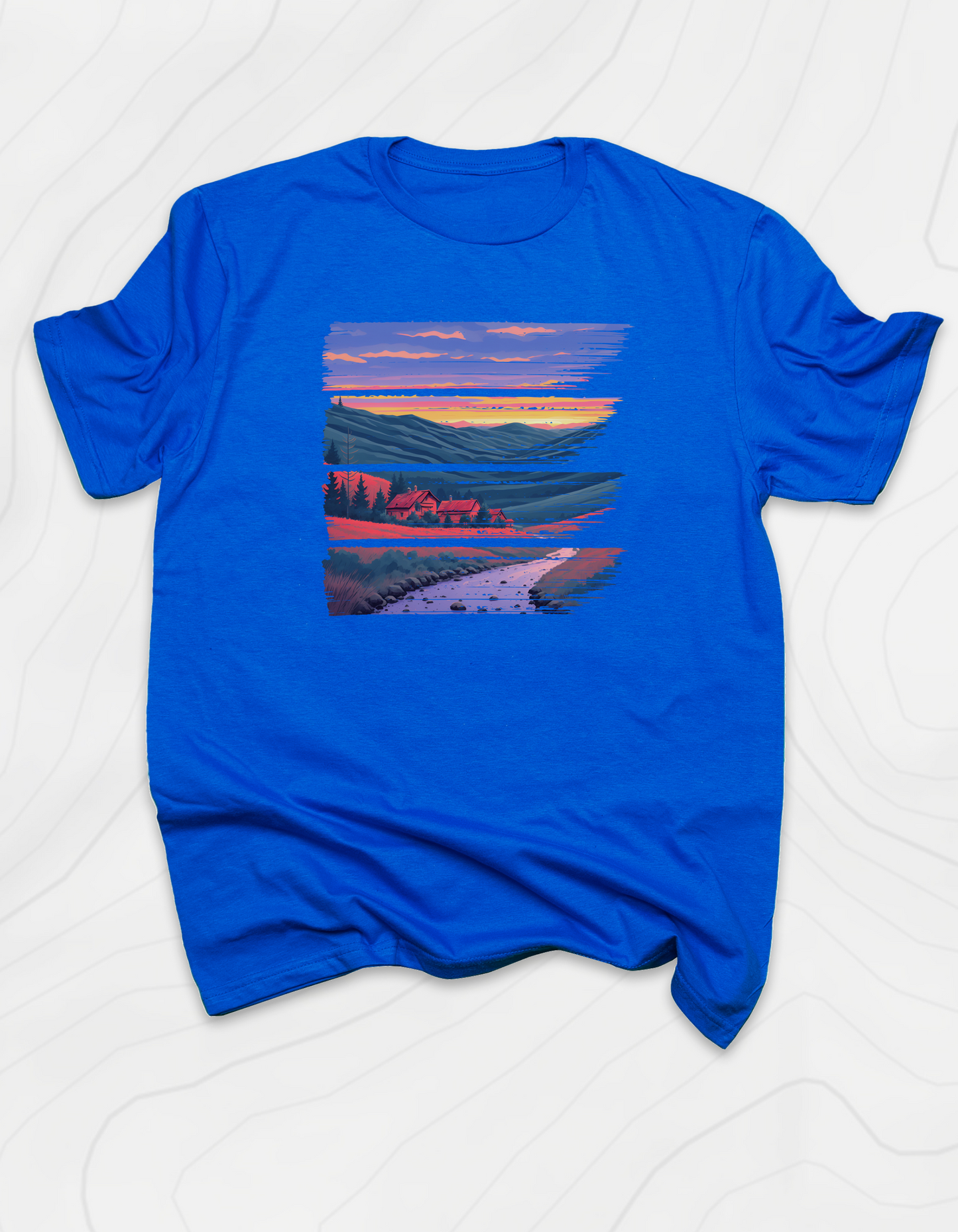 Retro Landscape T-Shirt